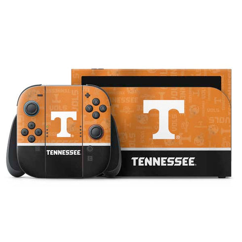 University of Tennessee Split Jersey Nintendo Switch 2 (2025) with Joy-Con Skin
